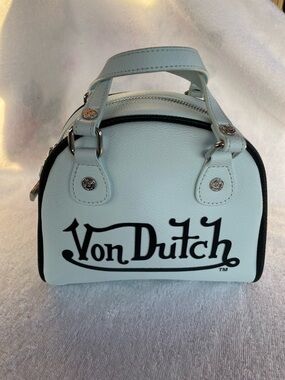 Von Dutch Soft Blue Bag